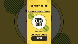 Beauty Tribe Sitewide Code! #SkincareEssentials #Discount #Coupon #LuxuryBeauty #MakeupLovers