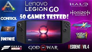 Lenovo Legion Go: 50 Games Tested