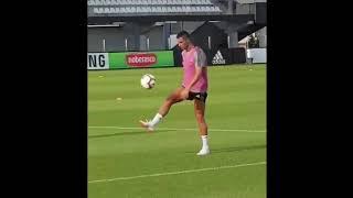 Cristiano Ronaldo first goals during training with new team