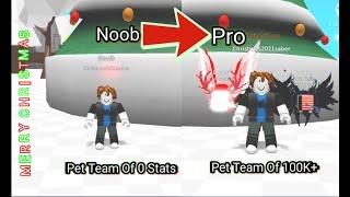 Noob To Pro (Christmas Event)|No Robux| Saber Simulator