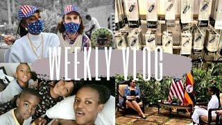 WEEKLY VLOG://Interview with US Ambassador & Miss Uganda, bi-annual planning, cleaning & home decor