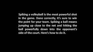 How to spike a volley ball.mp4
