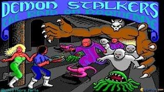 Demon Stalker gameplay (PC Game, 1987)