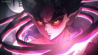 Love Hashira Mitsuri kanroji Fights Upper Rank 4 Hantengu | Demon slayer | Ep - 10 | Full Fight |