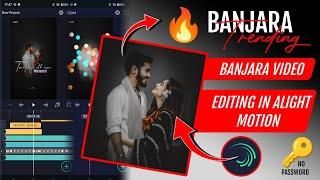 Taro prem chh mare Mane Mai | banjara full screen lyrics | video editing | Alight MOTION