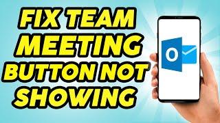 How to Fix Teams Meeting Button Not Showing Up in Outlook | Teams Meeting Option Missing