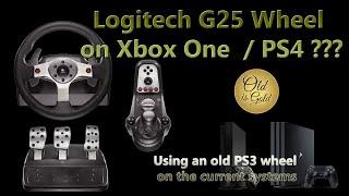 PS3 Logitech G25 Wheel on Xbox One & PS4 Using the G25 with Drive Hub