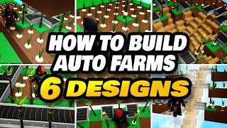 SKYBLOCK AUTOFARM TUTORIAL - 6 DESIGNS (ISLANDS)