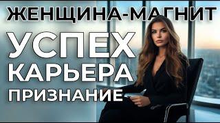 ЖЕНЩИНА-МАГНИТМАНИФЕСТАЦИЯ И ВИЗУАЛИЗАЦИЯ УСПЕХА КАРЬЕРЫ ПРИЗНАНИЯ
