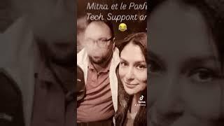 Mitra et le Parfum Tech Support and I, linking the  YouTube channel to the website! Behnam 