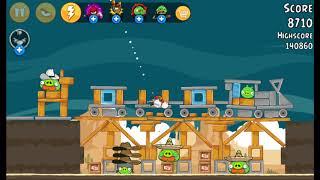 Angry birds classic ham em high (theme 1) level 12 to 15