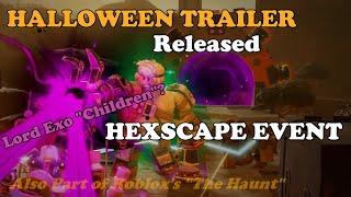 TDS HALLOWEEN TRAILER RELEASE! The HEXSCAPE Event?! || Tower Defense Simulator