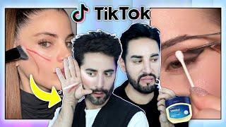DEBUNKING Strange VIRAL TikTok Beauty Hacks  The Welsh Twins