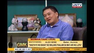 Nagtayo ng bahay ng walang paalam sa may-ari ng lupa | Ikonsultang Legal