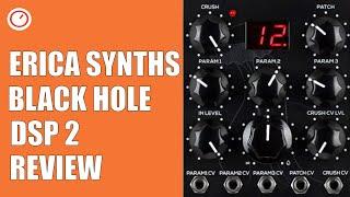 Erica Synths Black Hole DSP 2 Eurorack Stereo Multi-FX Review | SYNTH ANATOMY