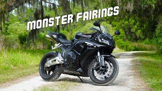 CBR1000rr MONSTER FAIRINGS Review