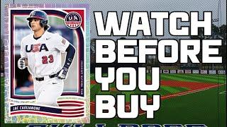 WATCH BEFORE YOU BUY 2024 USA STARS AND STRIPES BASEBALL