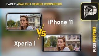 Sony Xperia 1 VS iPhone 11 - Daylight camera comparison (natural colors...)