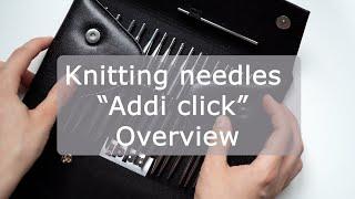I'm confused! Knitting needles "Addi click" Overview | Hand knitting