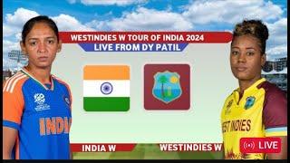 India Women vs West Indies Women, 1ST ODI  |Live Cricket Match Today | IND Women vs WI Women Live