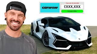 SELLING MY $600,000 WRECKED LAMBORGHINI TO CARWOW