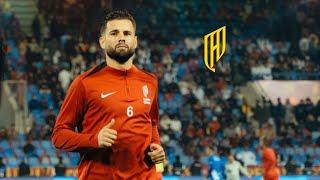 لاعب القادسية الاسباني ناتشو في مباراة الهلال 🟡 Nacho Fernandez