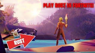 Play RUST in FORTNITE! - Stranded Survivors - Trailer