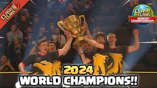 2024 WORLD CHAMPIONS!! | Synchronic vs Tribe Gaming | Clash of Clans World Championship Finals