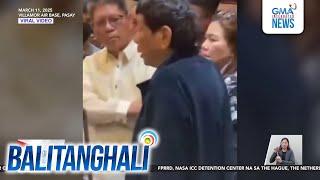 Kampo ni FPRRD at CIDG Chief Nicolas Torre III, nagkasagutan bago naisakay sa... | Balitanghali