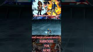 KING VEGETA VS NANAMI KENTO V4 #mugentiers #anime #games