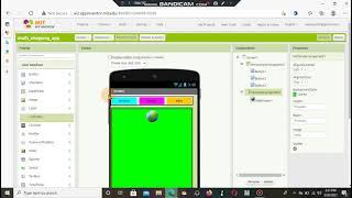 make multi shopping app in mit app inventor