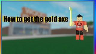 How to get Gold Axe in Lumber Tycoon 2 (Working 2021)