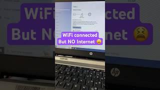 WiFi Connected BUT No Internet