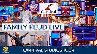 Family Feud Live Final Rehearsals | Carnival Mardi Gras | Carnival Studios Tour | Carnival Cruise