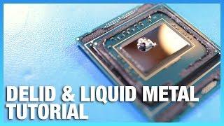 Skylake X i9 Delid & Liquid Metal Application Tutorial