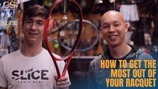 How to Customize Your Tennis Racquet ft. The SLICE Tennis