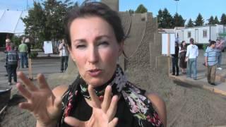 Sand sculptor Helena Bangert profile