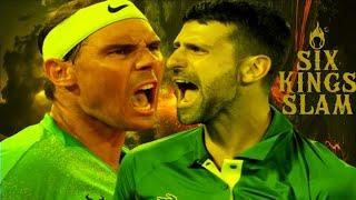 Rafael Nadal vs Novak Djokovic Highlights | Six Kings Slam 2024 Third place Match