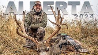 Giant Alberta Mule Deer, Lee's 2024 Hunt With Mathews Lift X // Lee and Tiffany Lakosky