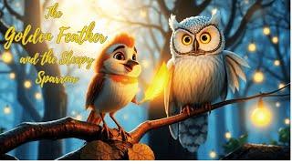 The Golden Feather and the Sleepy Sparrow |sleep story |Stories in English