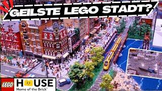 Die detaillierteste LEGO Stadt der Welt?  LEGO HOUSE Billund