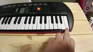 синтезатор CASIO SA-78