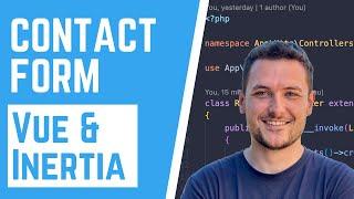 Laravel Contact Form Tutorial! (Vue, Inertia.js & Queueing Mail)