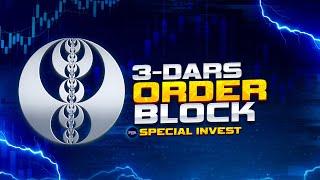 ICT  3-Darslik / Order Block Mavzusi  / SPECIAL INVEST 