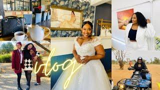 VLOG:Wedding dress fitting||Unboxing||Qoema Adventures||Lunch date||Checking my babies||SA YouTuber