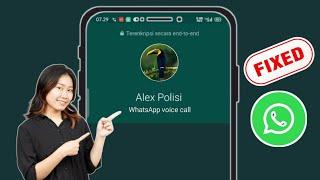 как исправить входящий звонок WhatsApp, который не отображается на экране