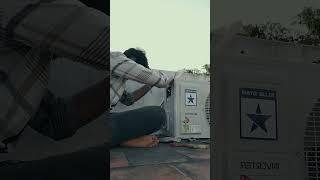 Blue Star Ac installation.... ️ #technician #airconditioner #cool #acservice #bluestar