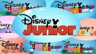 Disney Junior Bumpers Compilation & Commentary  Disney Jr. USA & Lat. America Comparing Feb. 8, 2022