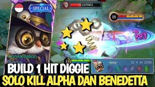 BUILD DIGGIE 1 HIT DAMAGE PALING SAKIT DIDUNIA‼️BEST BUILD DIGGIE 2024‼️BUILD DIGGIE TERSAKIT 2024