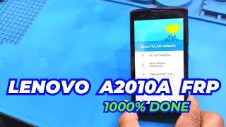 lenovo a2010 google account bypass new tecnic | lenovo a2010-a frp bypass